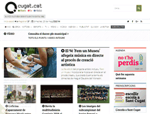 Tablet Screenshot of cugat.cat